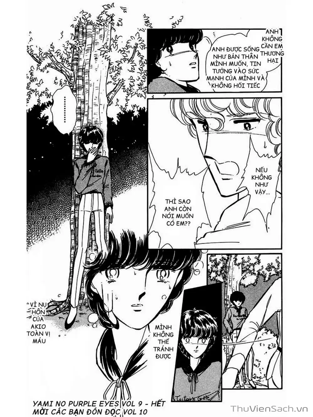 Truyện Tranh Cô Bé Huyền Bí - Yami No Purple Eyes trang 6