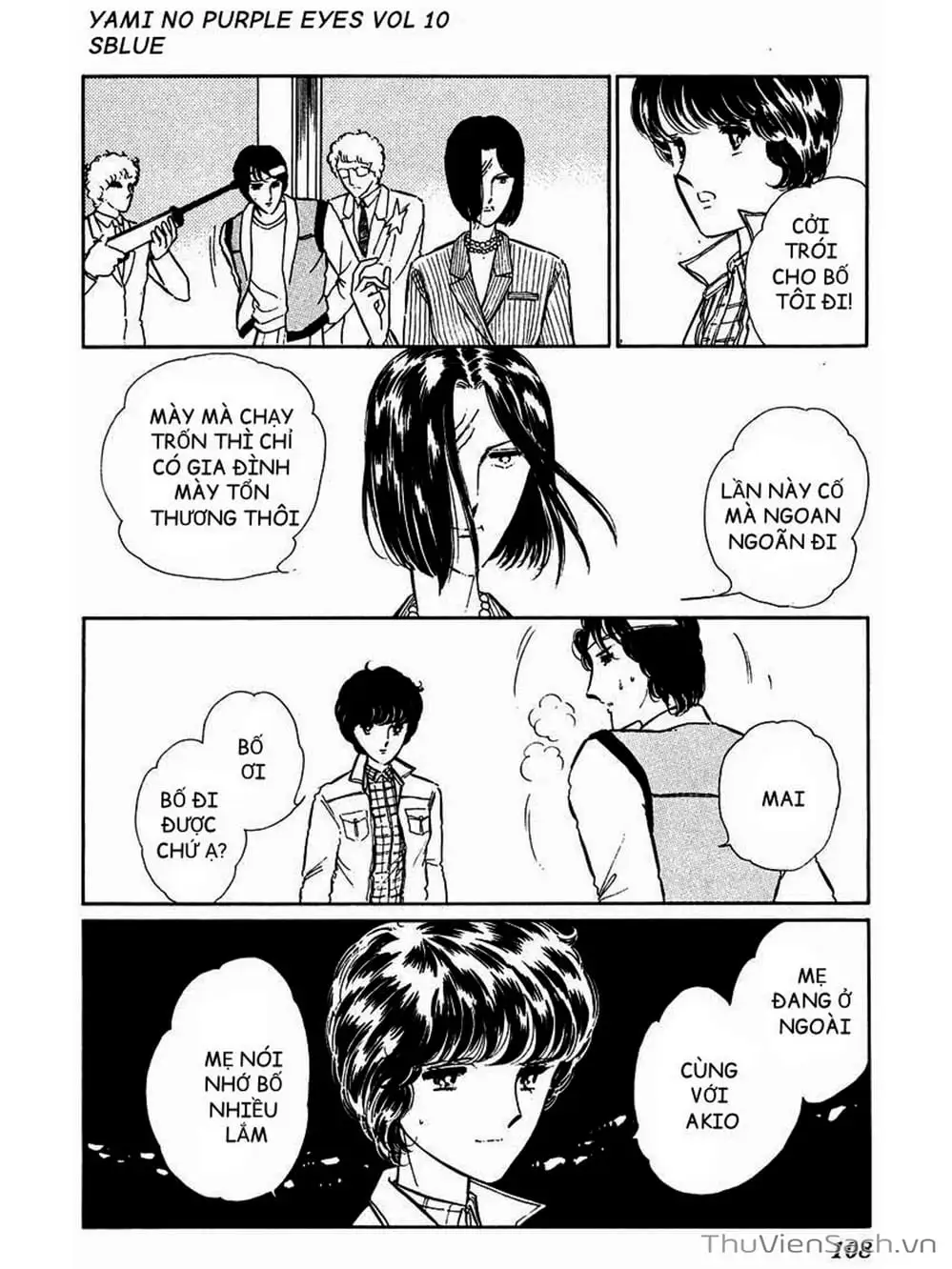 Truyện Tranh Cô Bé Huyền Bí - Yami No Purple Eyes trang 6