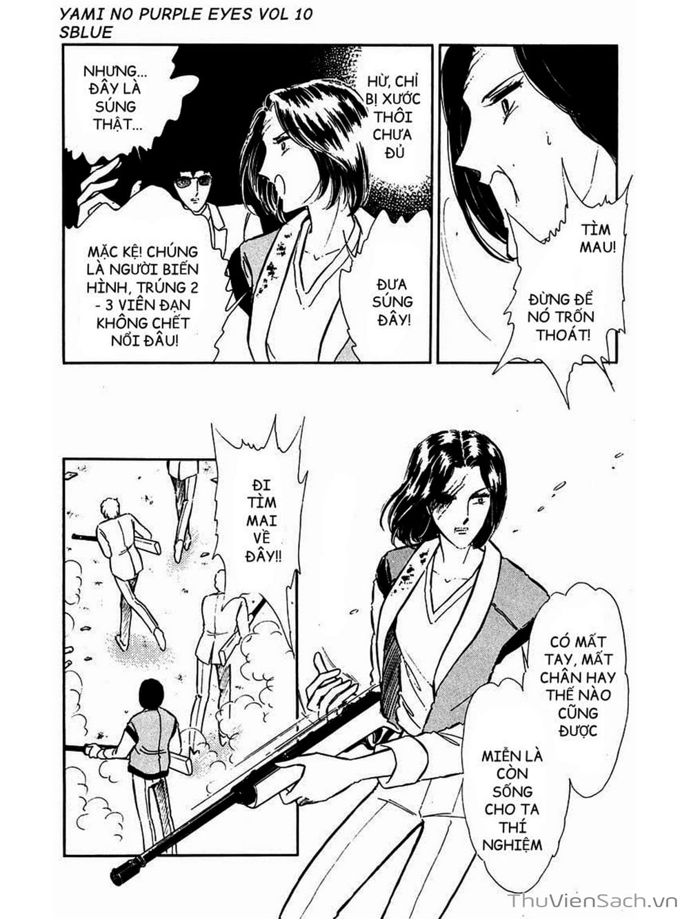 Truyện Tranh Cô Bé Huyền Bí - Yami No Purple Eyes trang 6