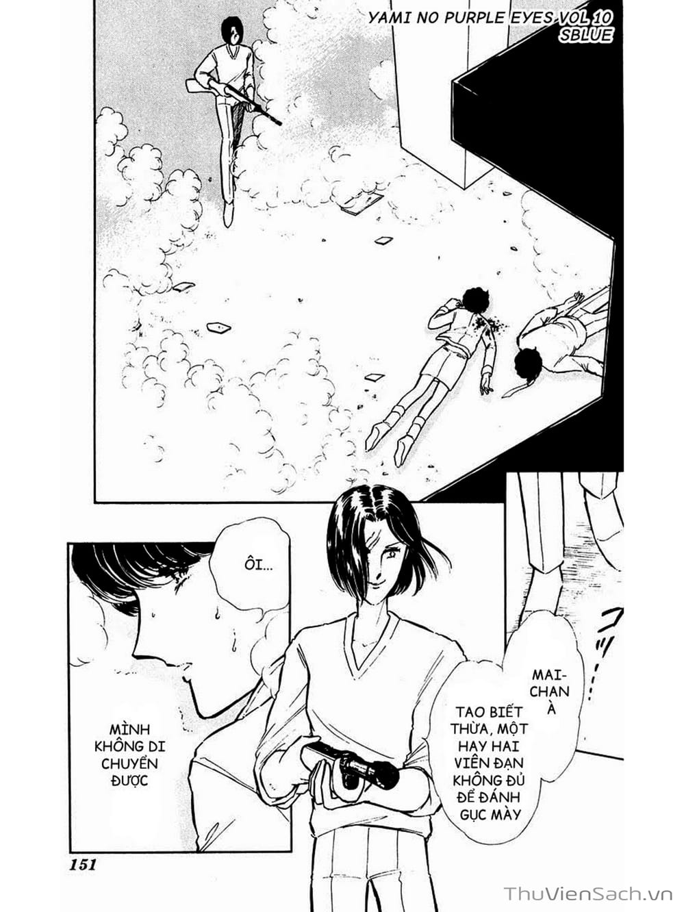 Truyện Tranh Cô Bé Huyền Bí - Yami No Purple Eyes trang 6