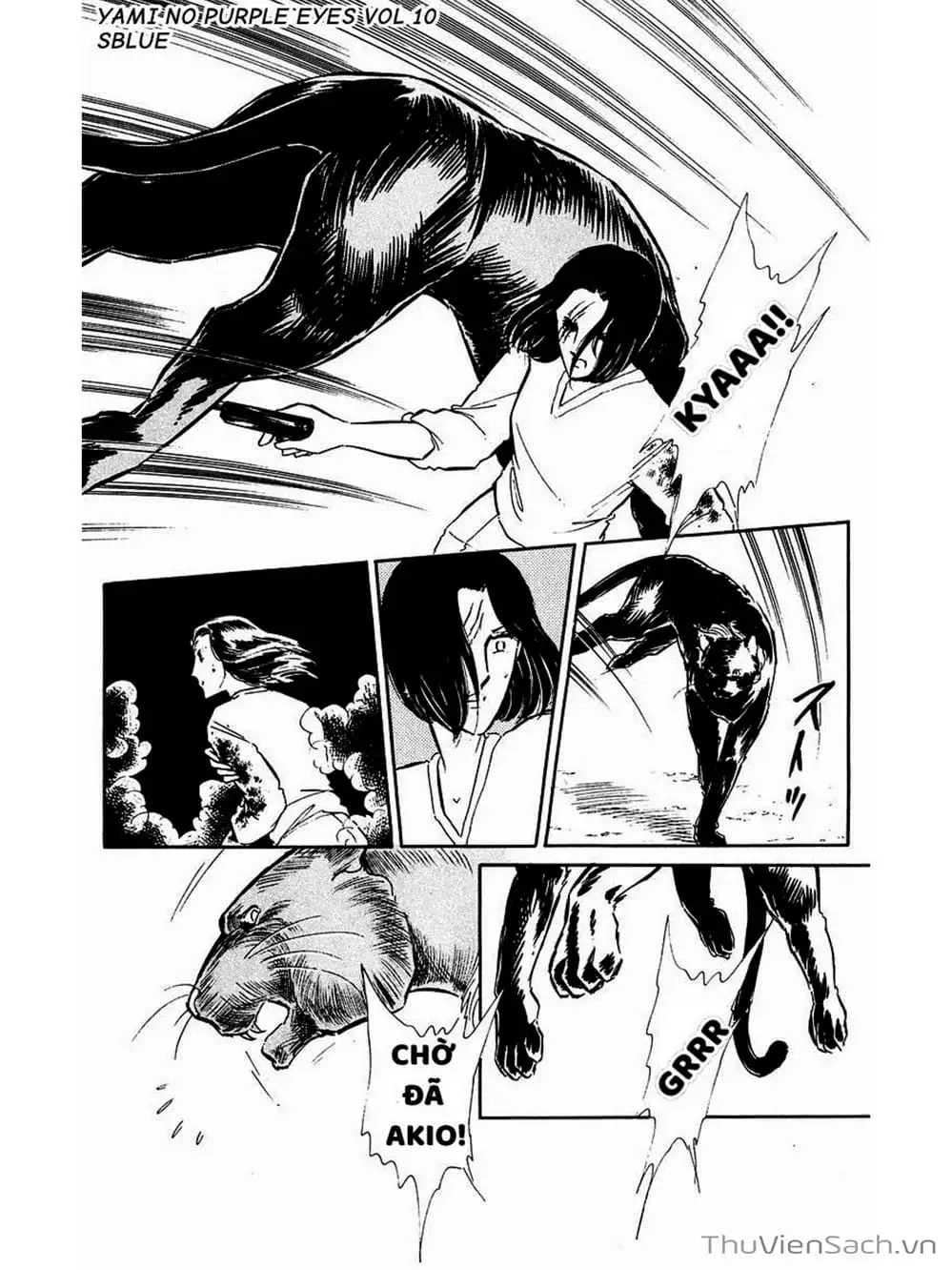 Truyện Tranh Cô Bé Huyền Bí - Yami No Purple Eyes trang 6