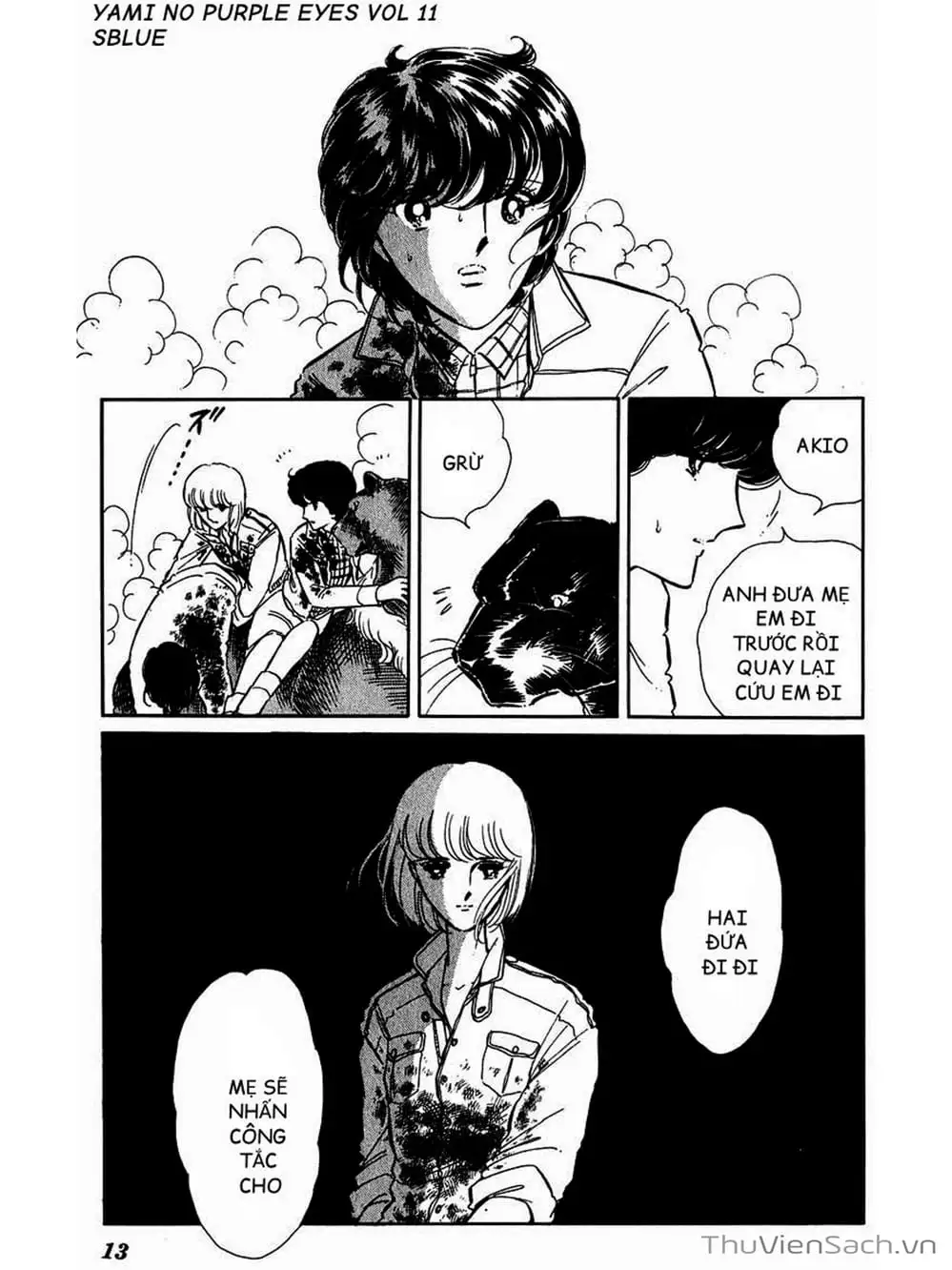 Truyện Tranh Cô Bé Huyền Bí - Yami No Purple Eyes trang 6