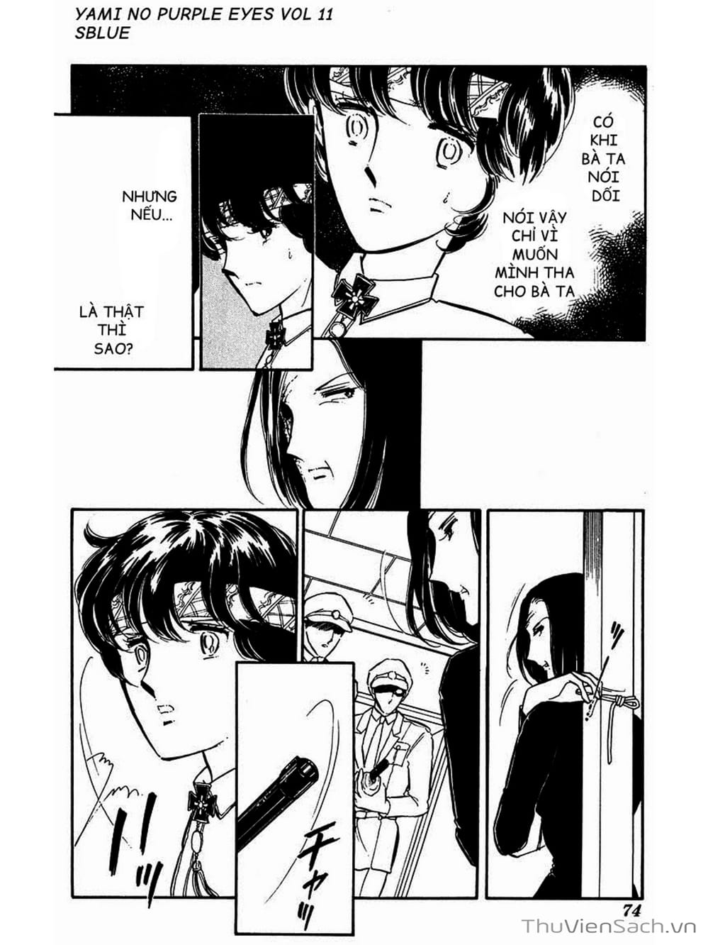 Truyện Tranh Cô Bé Huyền Bí - Yami No Purple Eyes trang 6