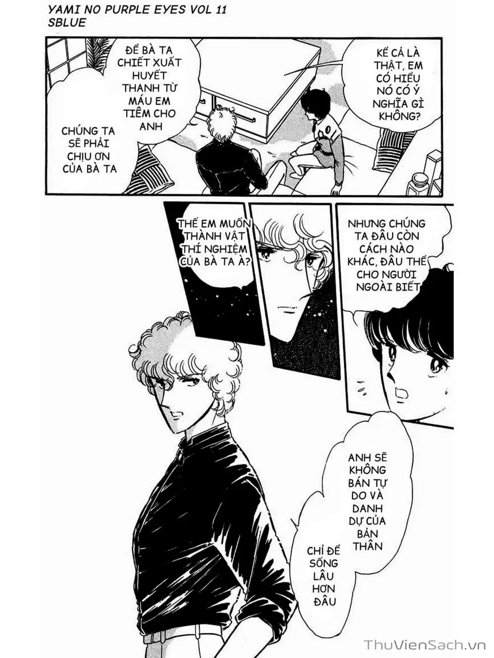 Truyện Tranh Cô Bé Huyền Bí - Yami No Purple Eyes trang 6