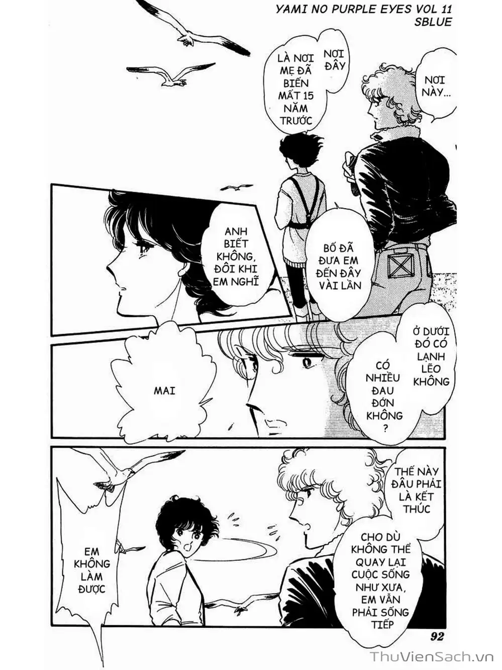 Truyện Tranh Cô Bé Huyền Bí - Yami No Purple Eyes trang 6
