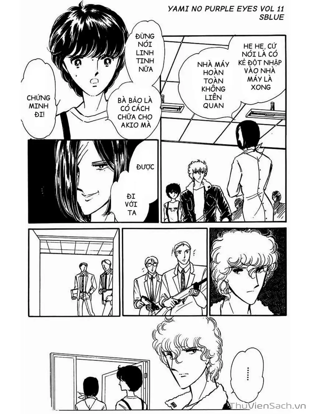 Truyện Tranh Cô Bé Huyền Bí - Yami No Purple Eyes trang 6