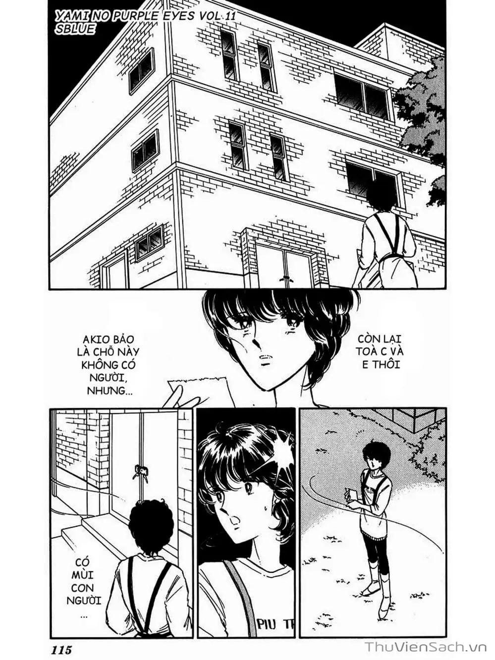 Truyện Tranh Cô Bé Huyền Bí - Yami No Purple Eyes trang 6