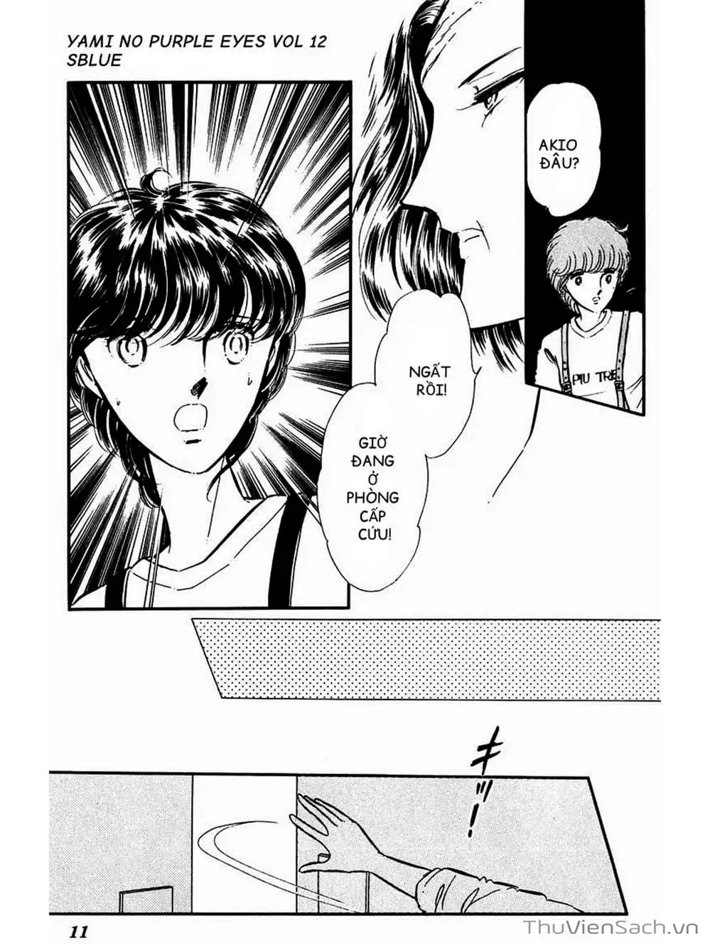 Truyện Tranh Cô Bé Huyền Bí - Yami No Purple Eyes trang 6
