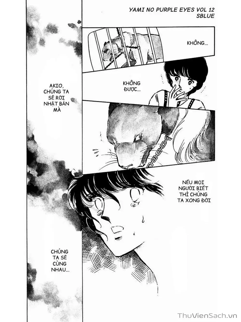 Truyện Tranh Cô Bé Huyền Bí - Yami No Purple Eyes trang 6