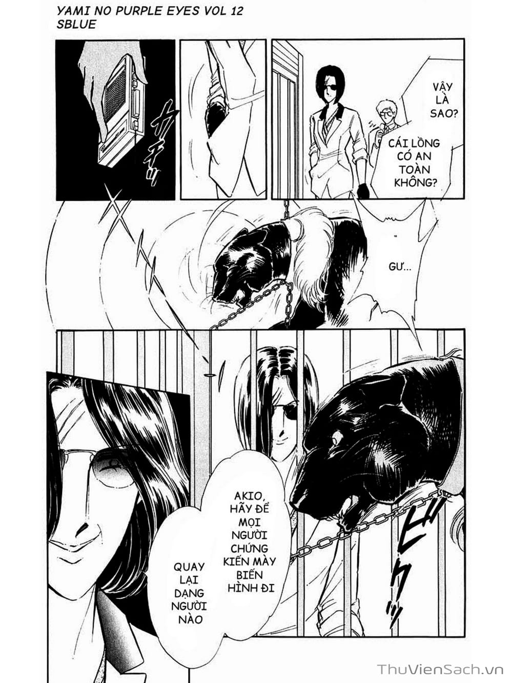 Truyện Tranh Cô Bé Huyền Bí - Yami No Purple Eyes trang 6