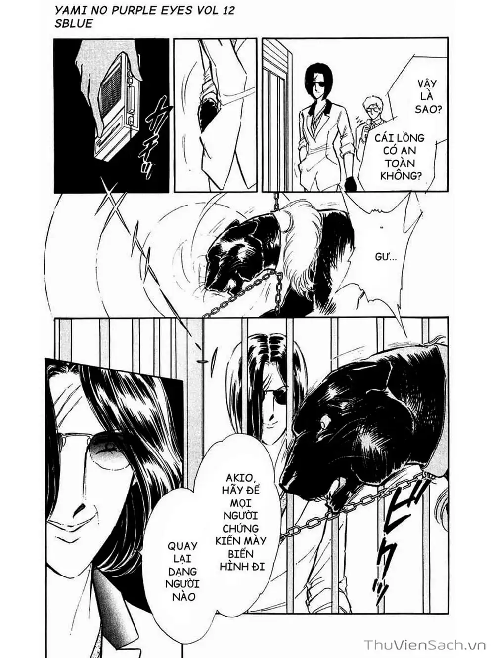 Truyện Tranh Cô Bé Huyền Bí - Yami No Purple Eyes trang 6