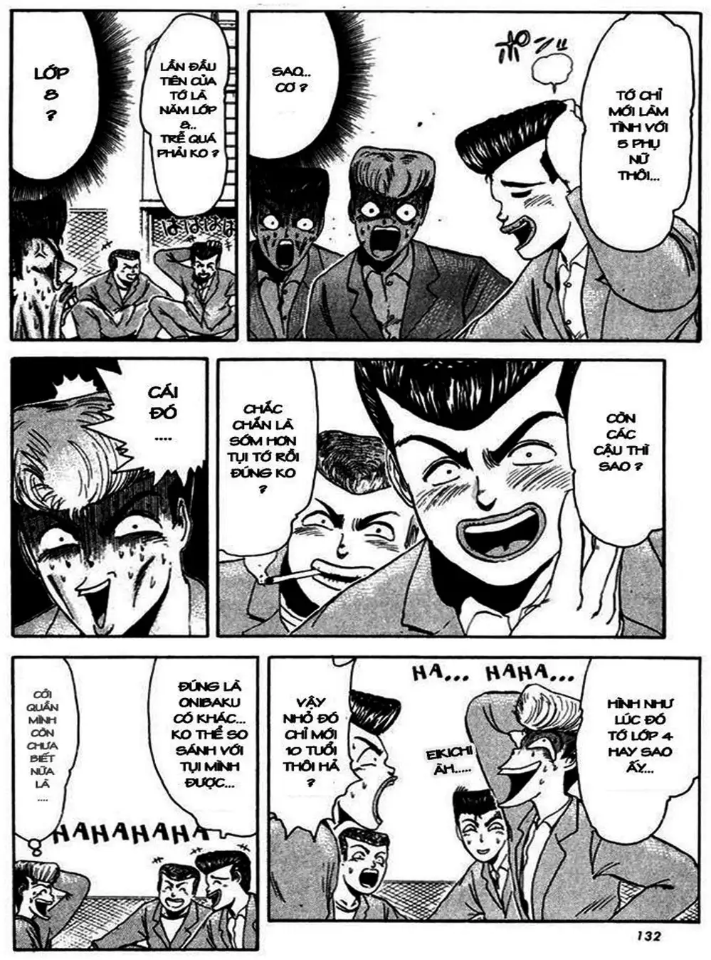 Truyện Tranh Young Gto - Shonan Junai Gumi trang 4