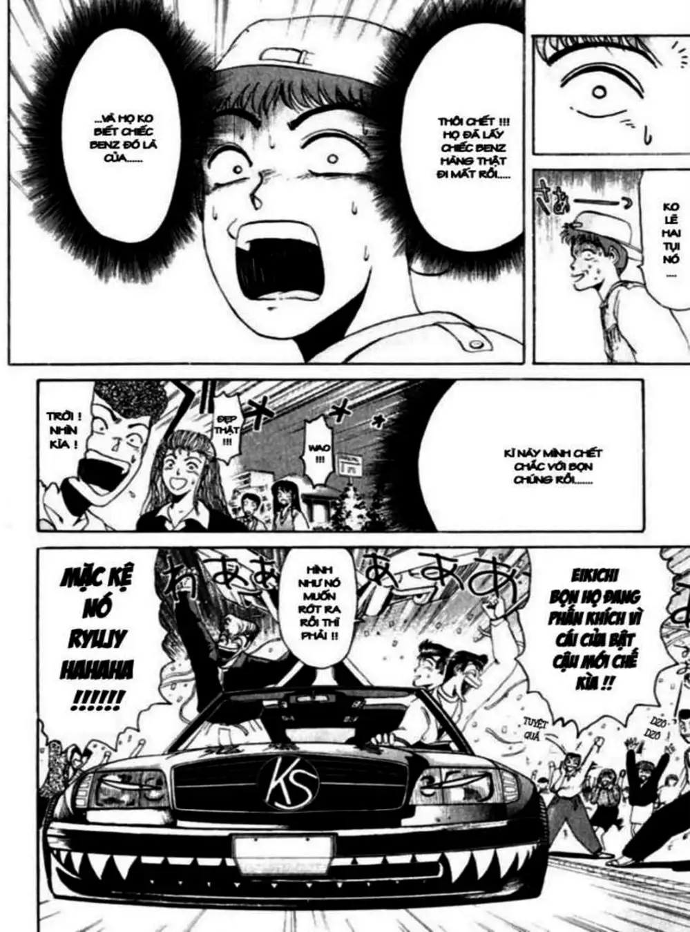 Truyện Tranh Young Gto - Shonan Junai Gumi trang 4