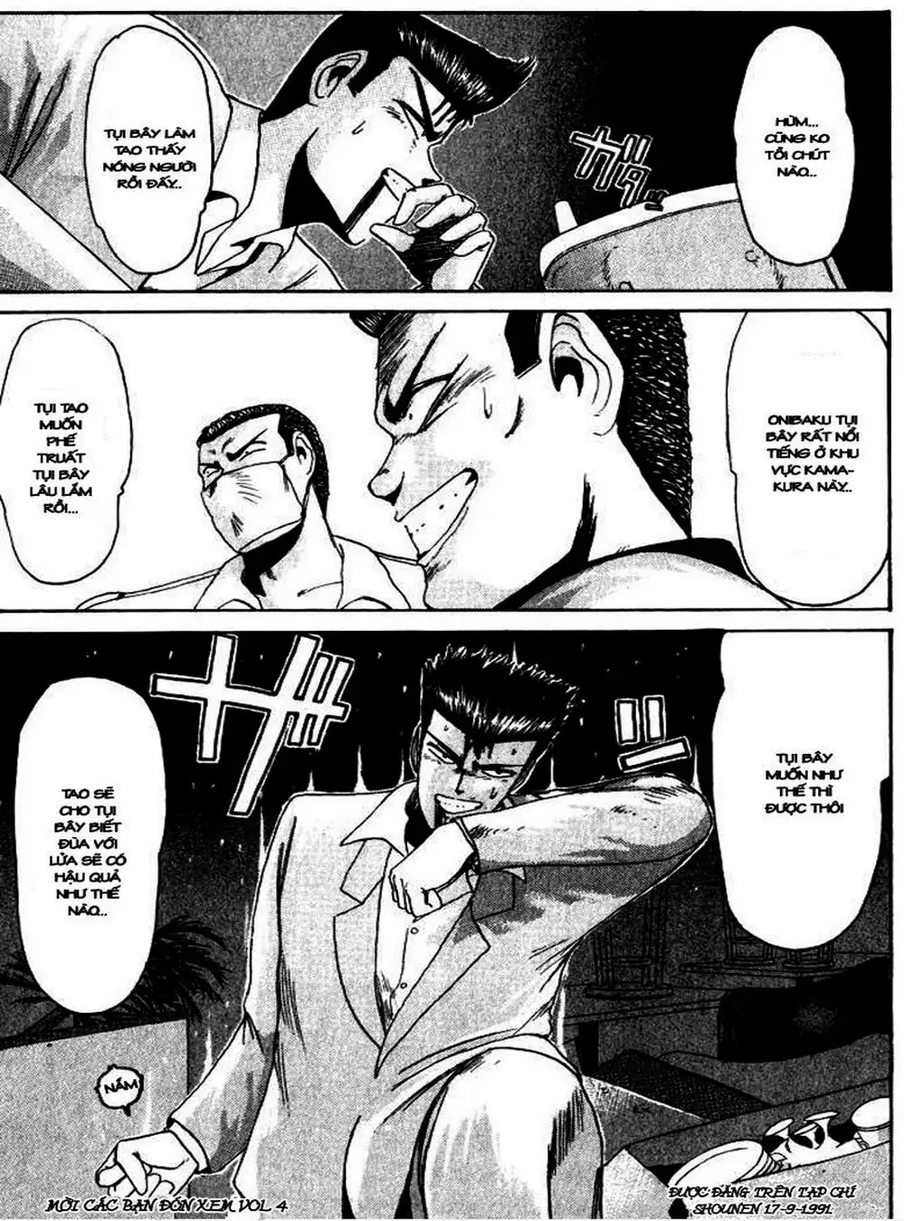 Truyện Tranh Young Gto - Shonan Junai Gumi trang 4