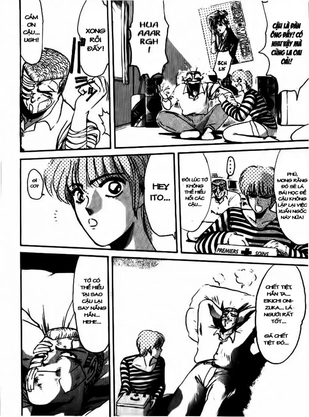 Truyện Tranh Young Gto - Shonan Junai Gumi trang 4