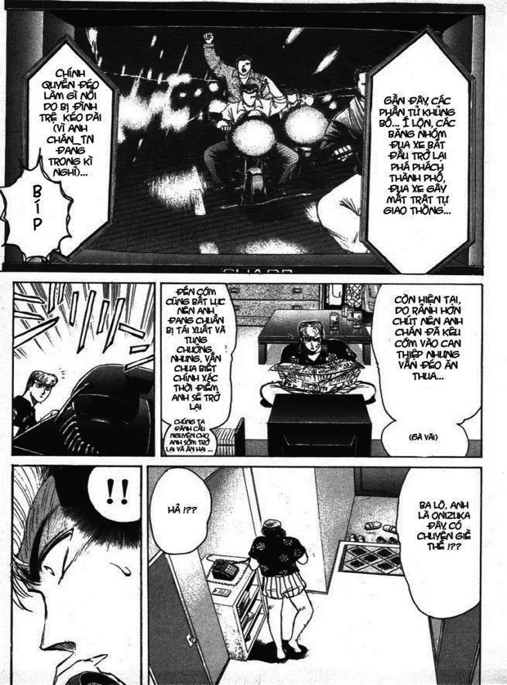 Truyện Tranh Young Gto - Shonan Junai Gumi trang 4