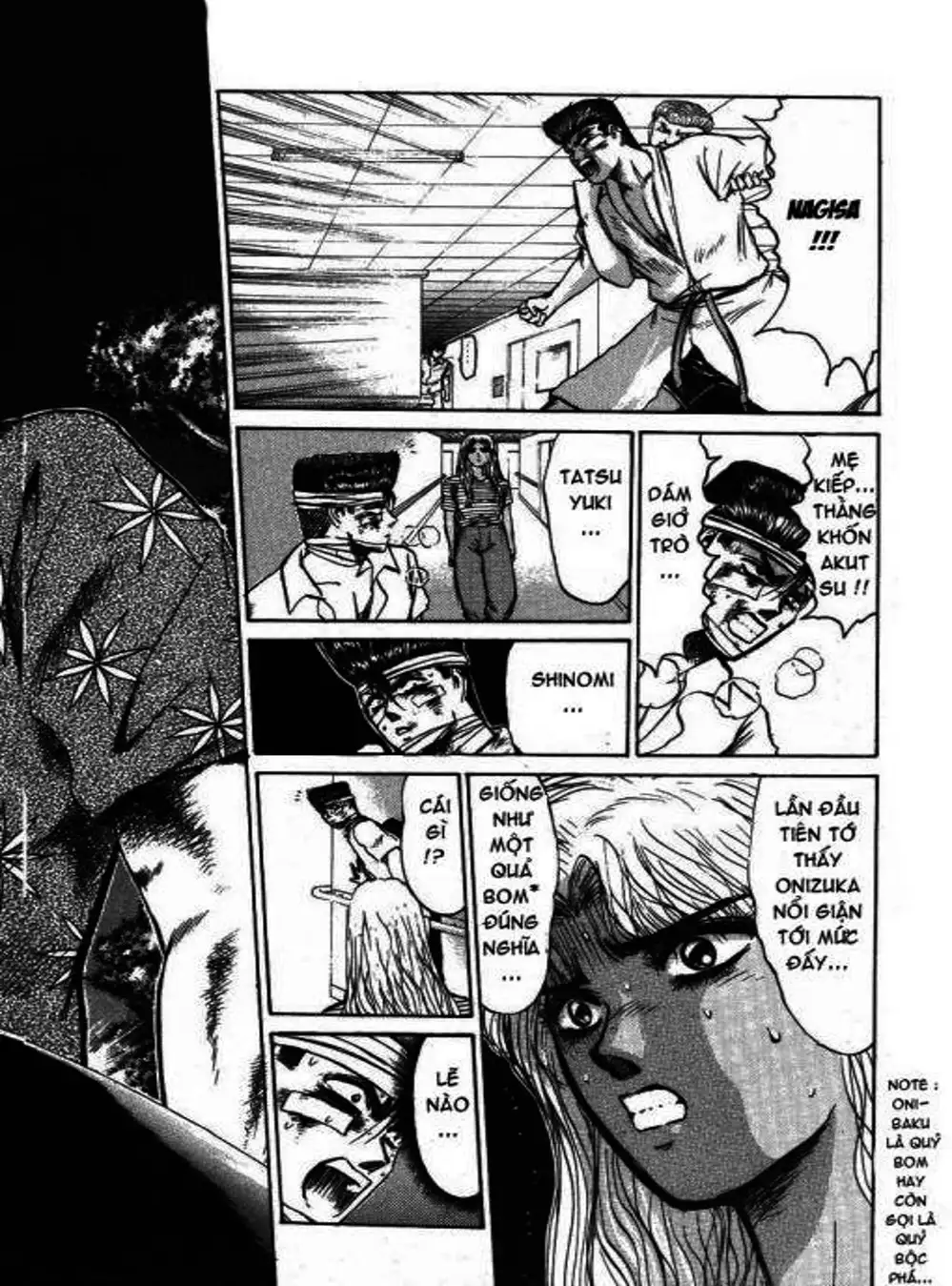 Truyện Tranh Young Gto - Shonan Junai Gumi trang 4