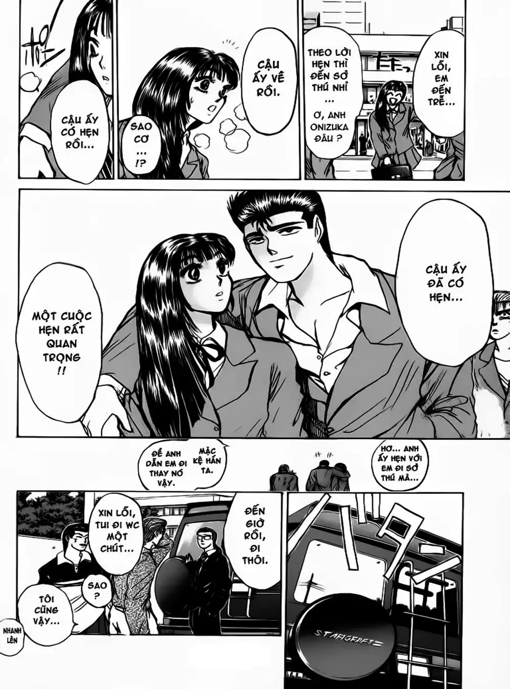 Truyện Tranh Young Gto - Shonan Junai Gumi trang 4