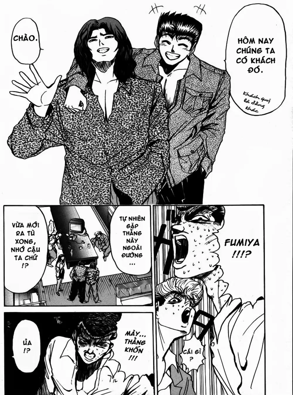 Truyện Tranh Young Gto - Shonan Junai Gumi trang 4