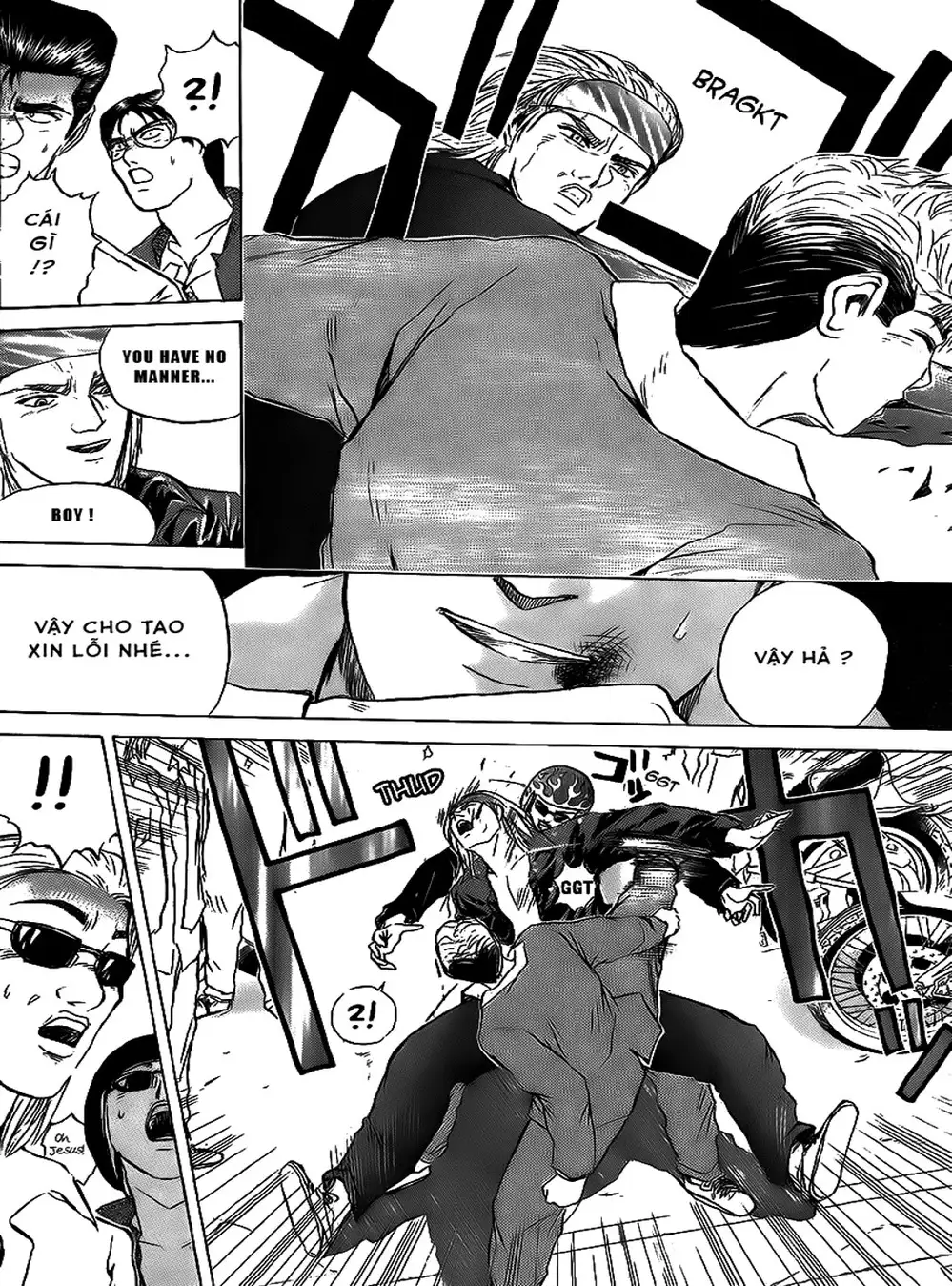 Truyện Tranh Young Gto - Shonan Junai Gumi trang 4