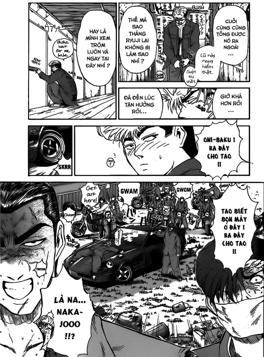 Truyện Tranh Young Gto - Shonan Junai Gumi trang 4