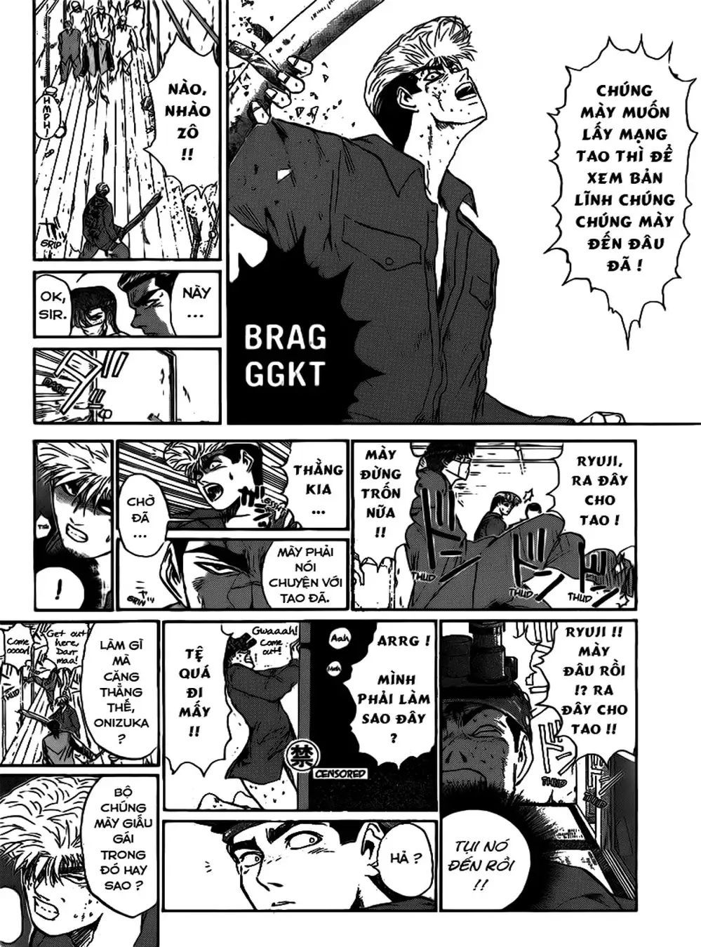 Truyện Tranh Young Gto - Shonan Junai Gumi trang 4