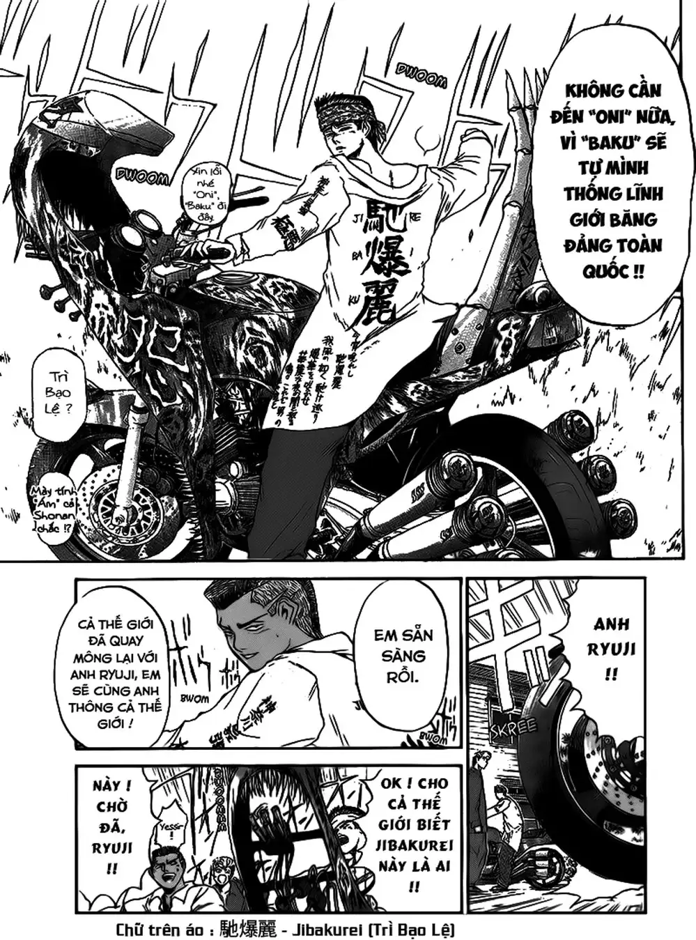Truyện Tranh Young Gto - Shonan Junai Gumi trang 4