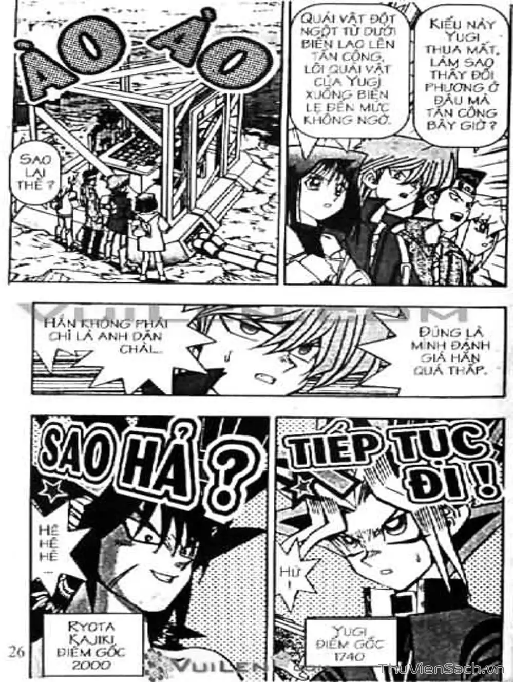 Truyện Tranh Vua Trò Chơi - Yugi Oh trang 5