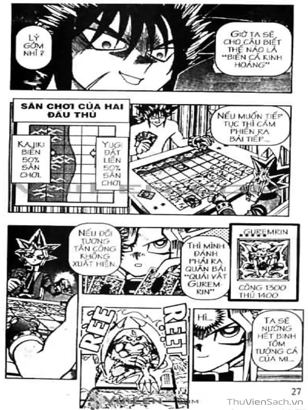 Truyện Tranh Vua Trò Chơi - Yugi Oh trang 5