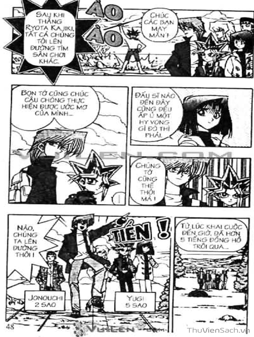 Truyện Tranh Vua Trò Chơi - Yugi Oh trang 5