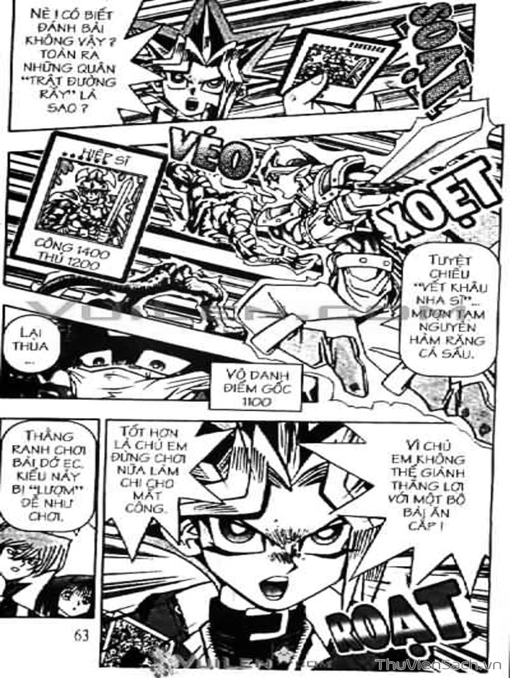 Truyện Tranh Vua Trò Chơi - Yugi Oh trang 5