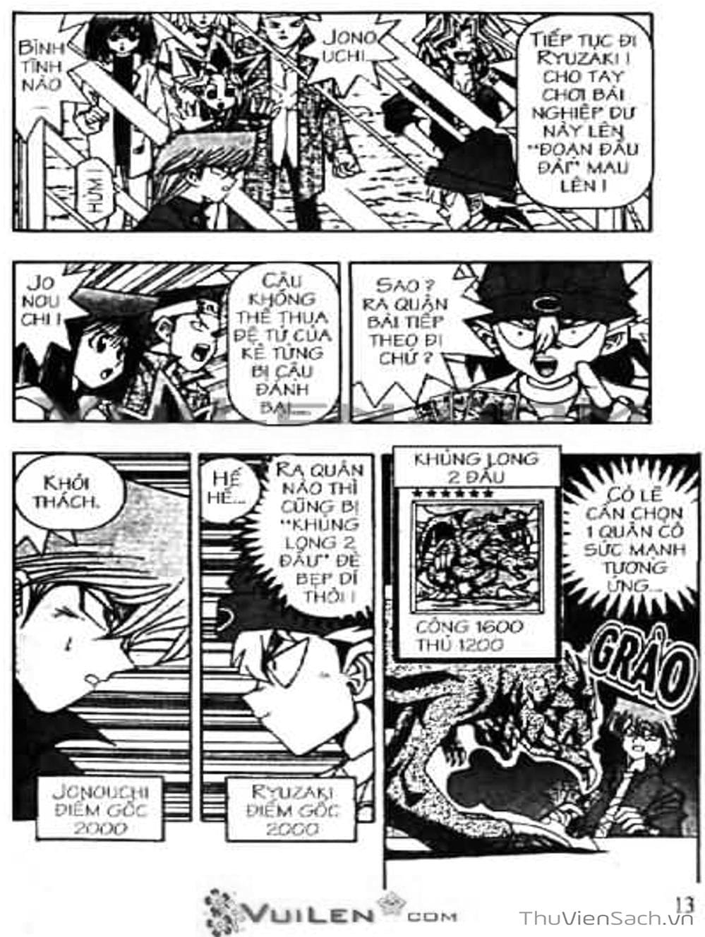 Truyện Tranh Vua Trò Chơi - Yugi Oh trang 5