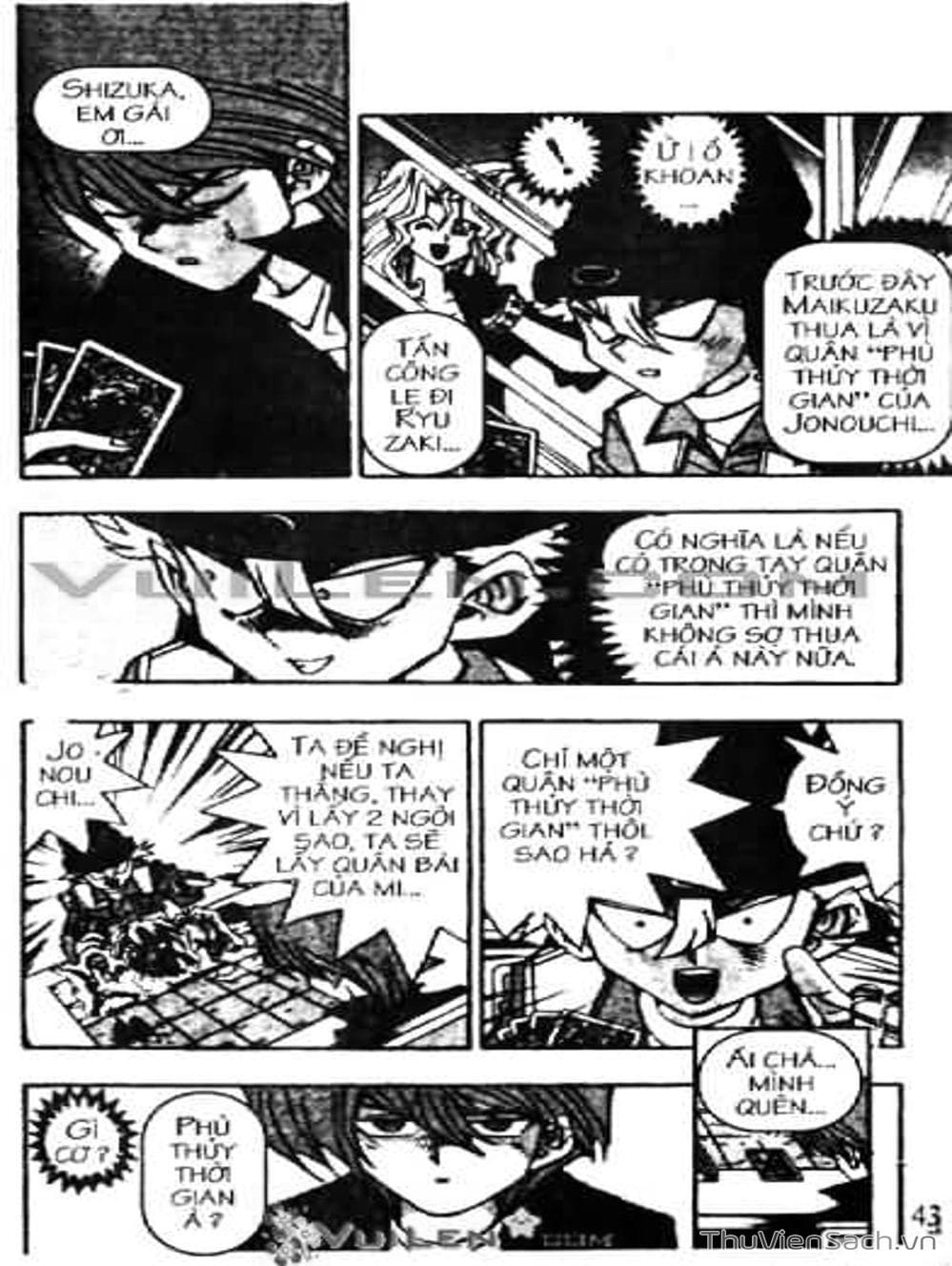 Truyện Tranh Vua Trò Chơi - Yugi Oh trang 5