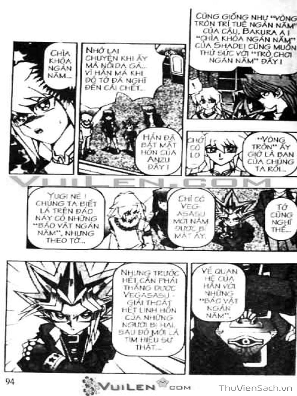 Truyện Tranh Vua Trò Chơi - Yugi Oh trang 5