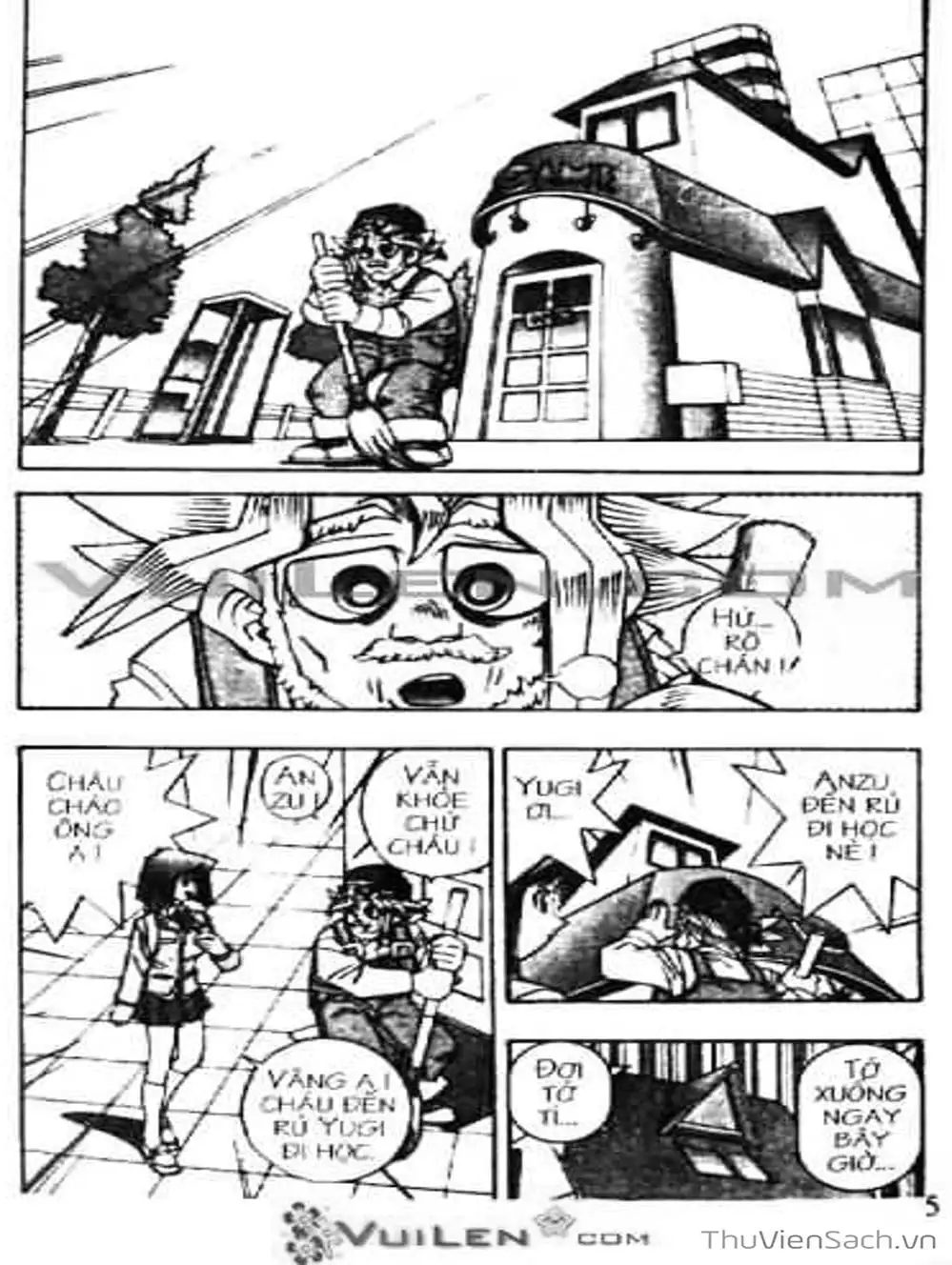 Truyện Tranh Vua Trò Chơi - Yugi Oh trang 5