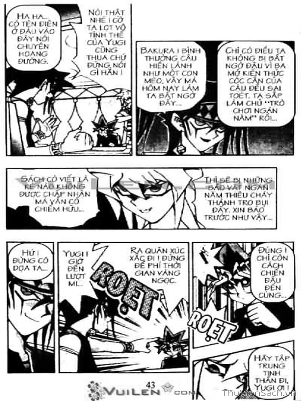 Truyện Tranh Vua Trò Chơi - Yugi Oh trang 5