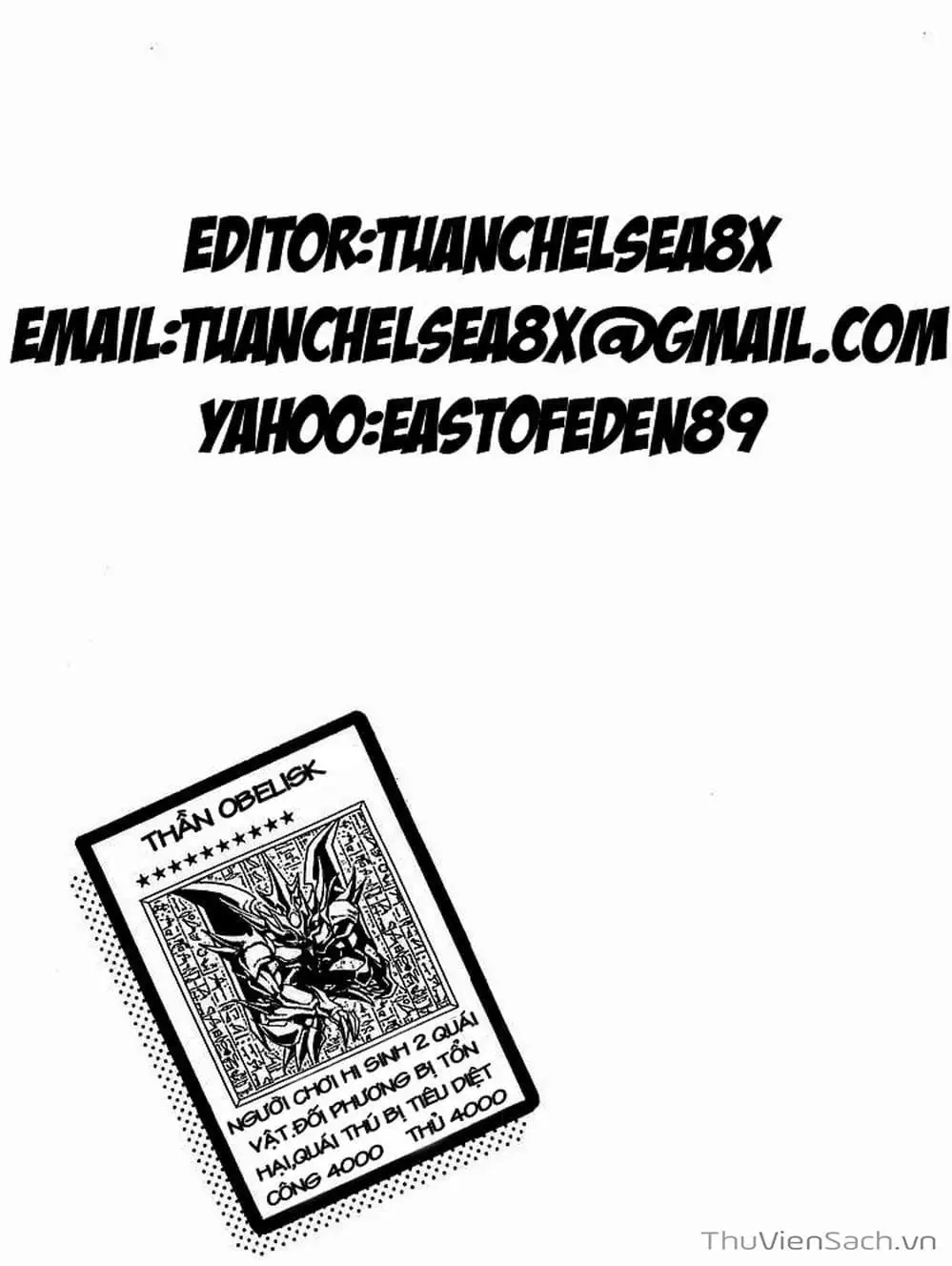 Truyện Tranh Vua Trò Chơi - Yugi Oh trang 5