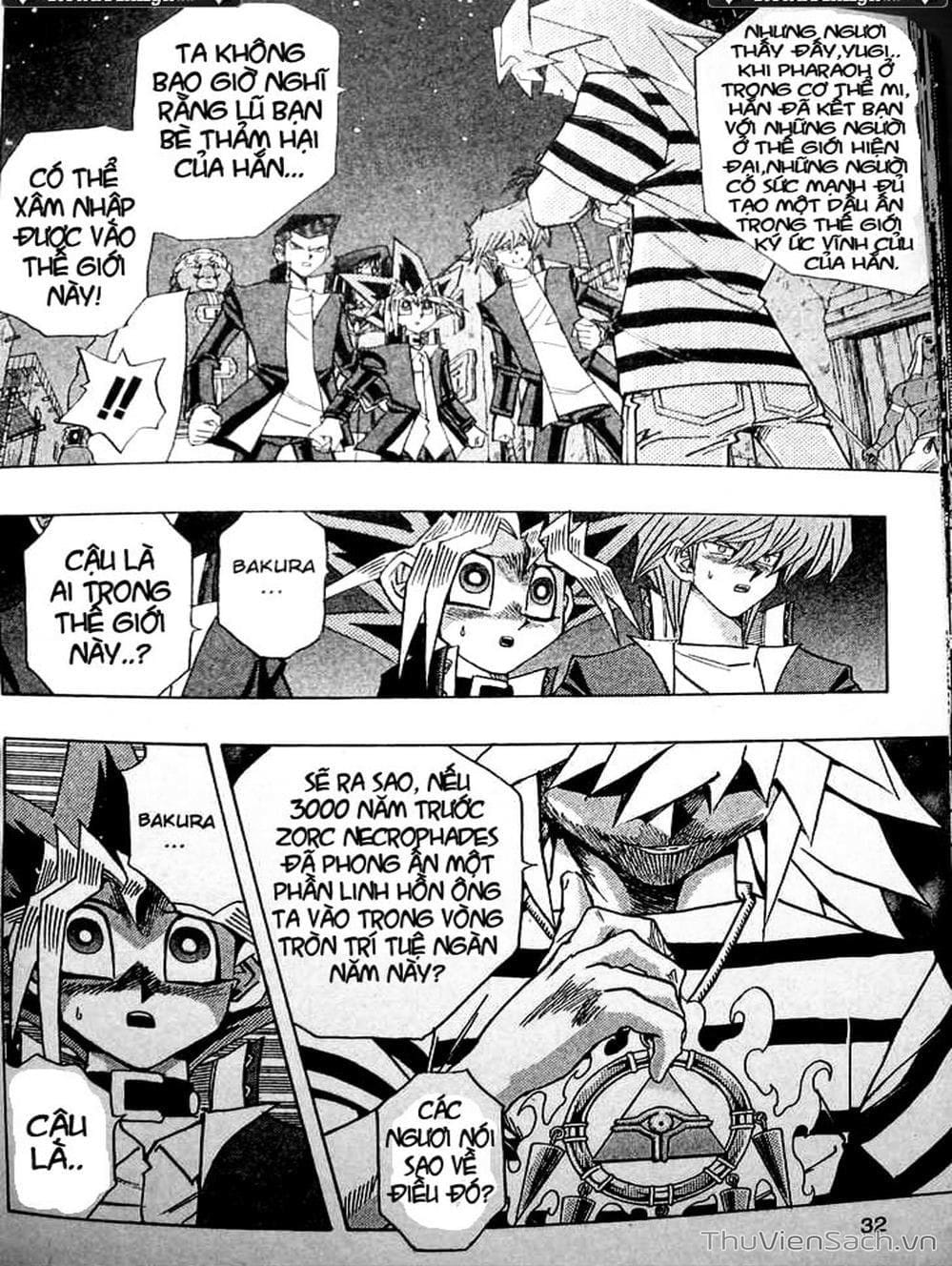 Truyện Tranh Vua Trò Chơi - Yugi Oh trang 5