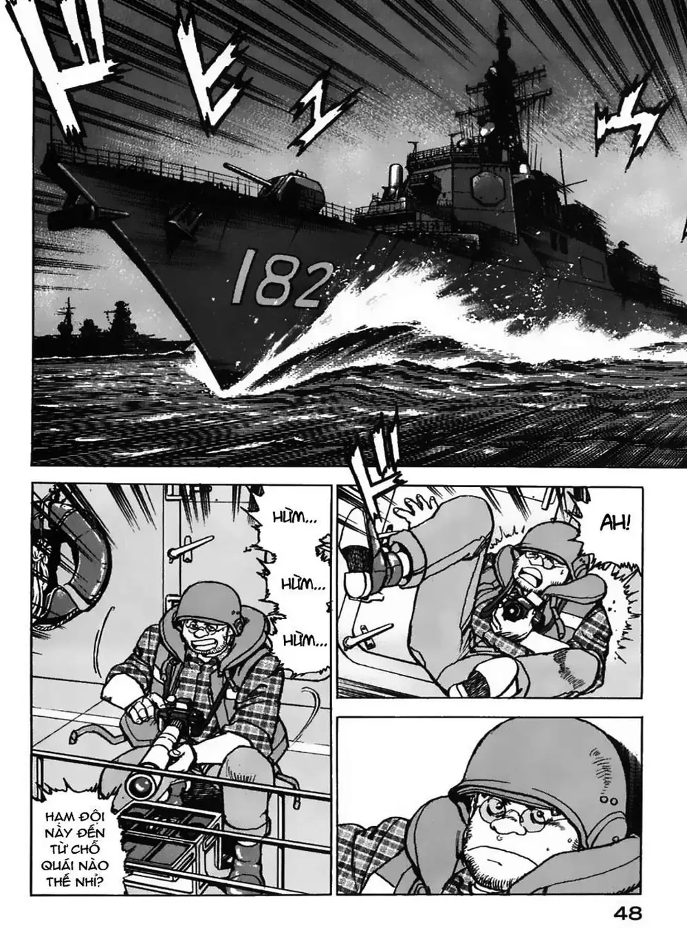 Truyện Tranh Con Diệc Đen - Zipang trang 4