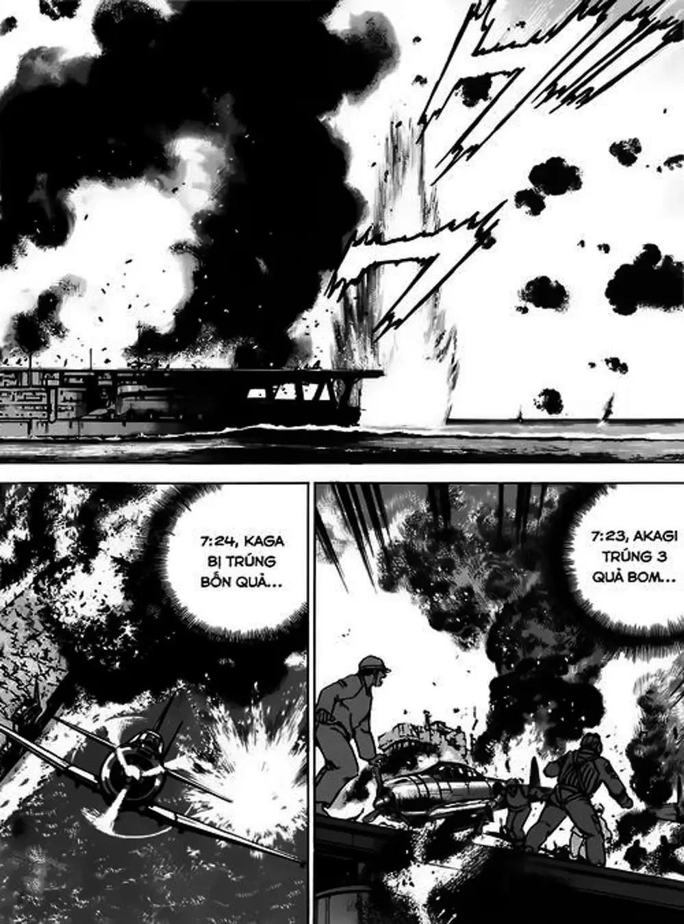 Truyện Tranh Con Diệc Đen - Zipang trang 4