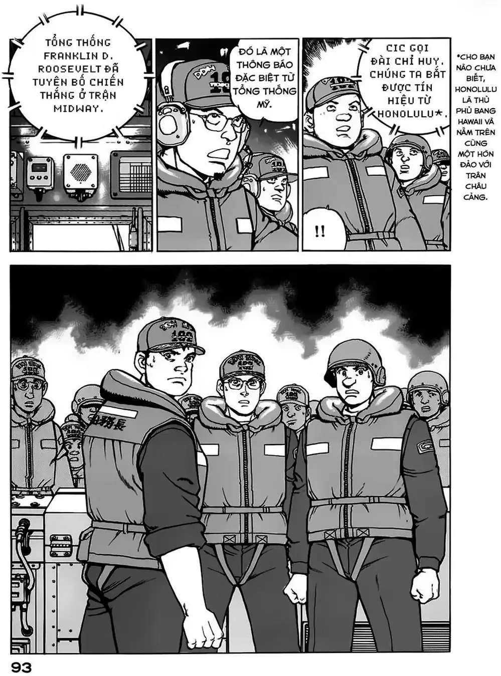 Truyện Tranh Con Diệc Đen - Zipang trang 4