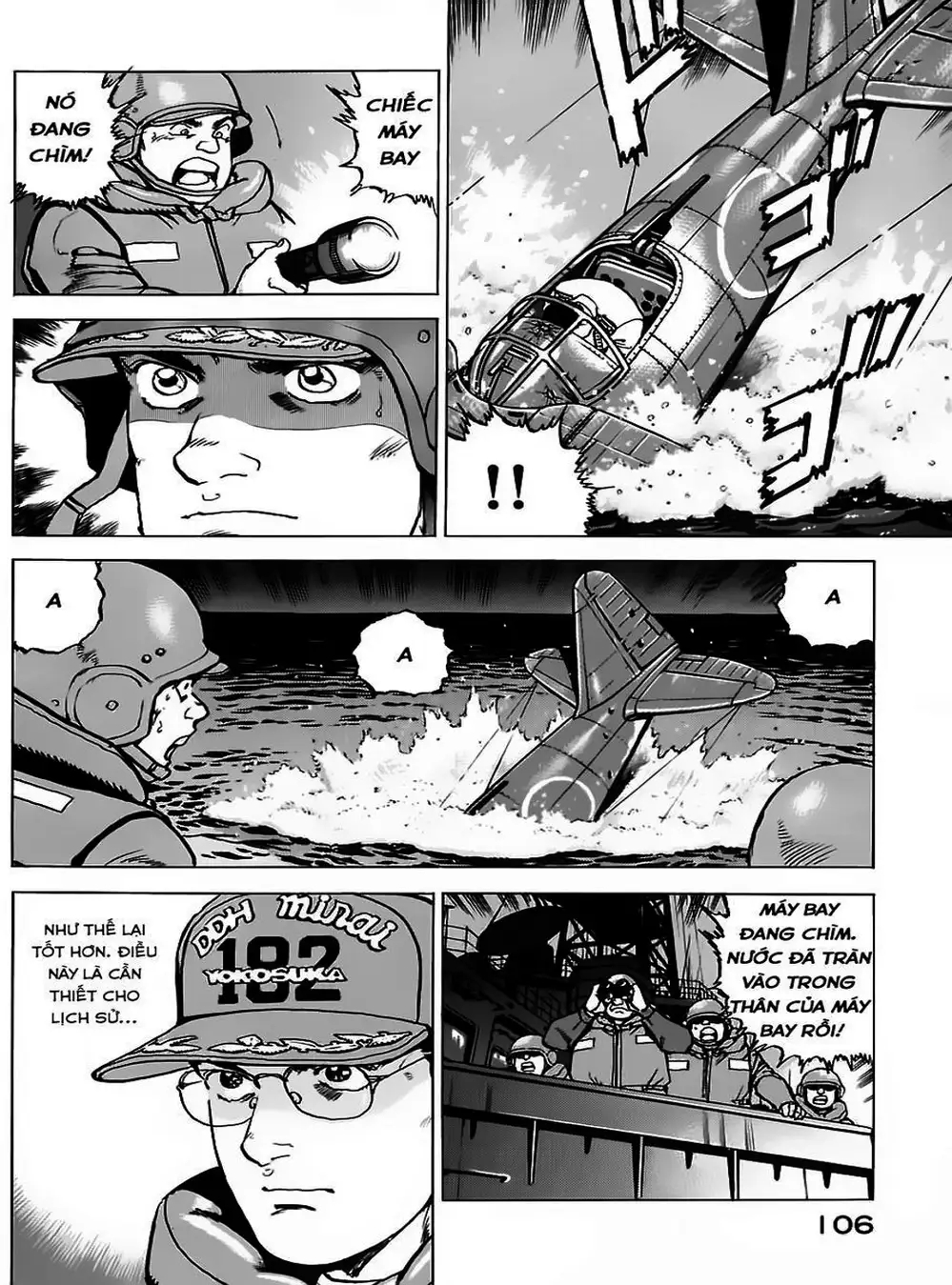 Truyện Tranh Con Diệc Đen - Zipang trang 4