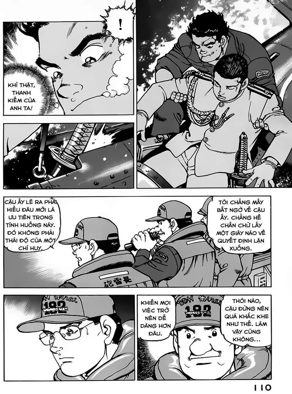 Truyện Tranh Con Diệc Đen - Zipang trang 4