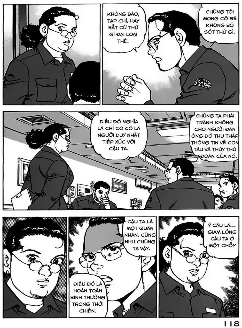 Truyện Tranh Con Diệc Đen - Zipang trang 4