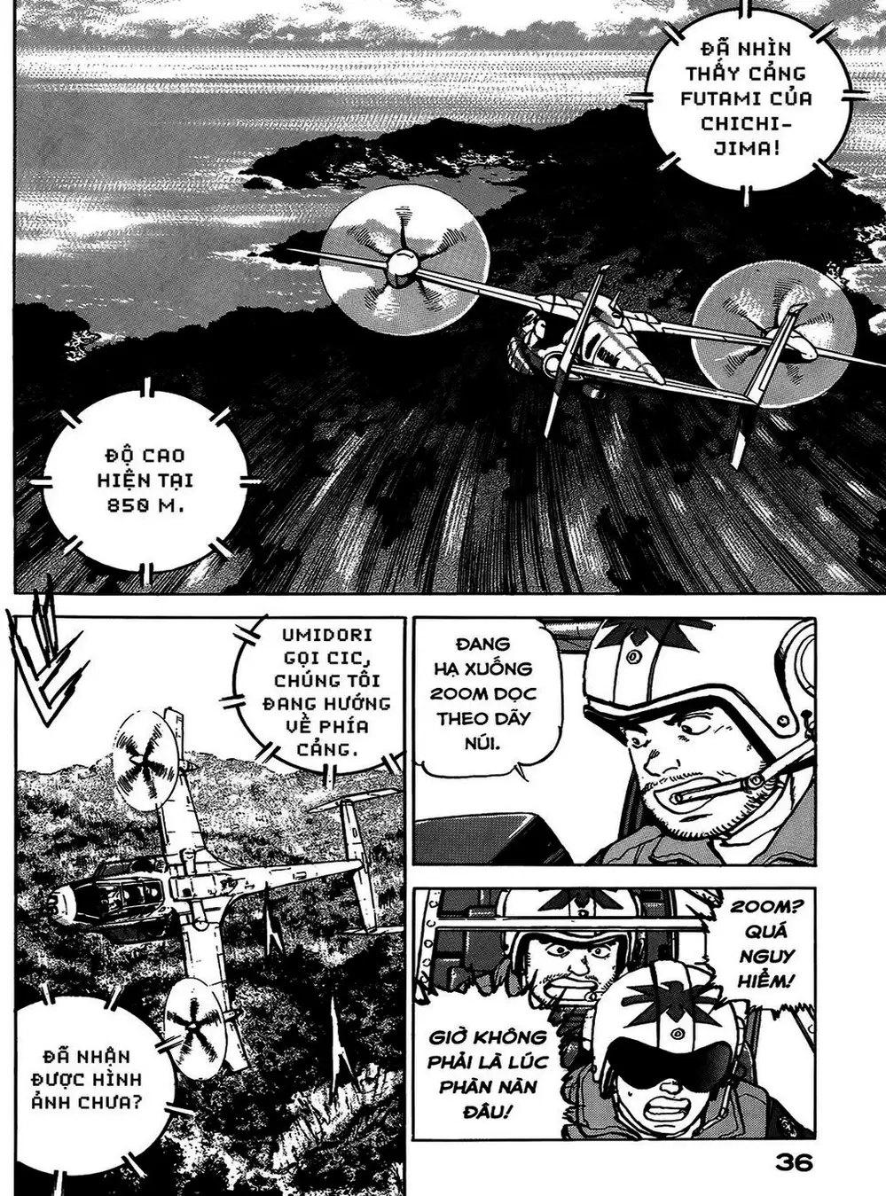 Truyện Tranh Con Diệc Đen - Zipang trang 4