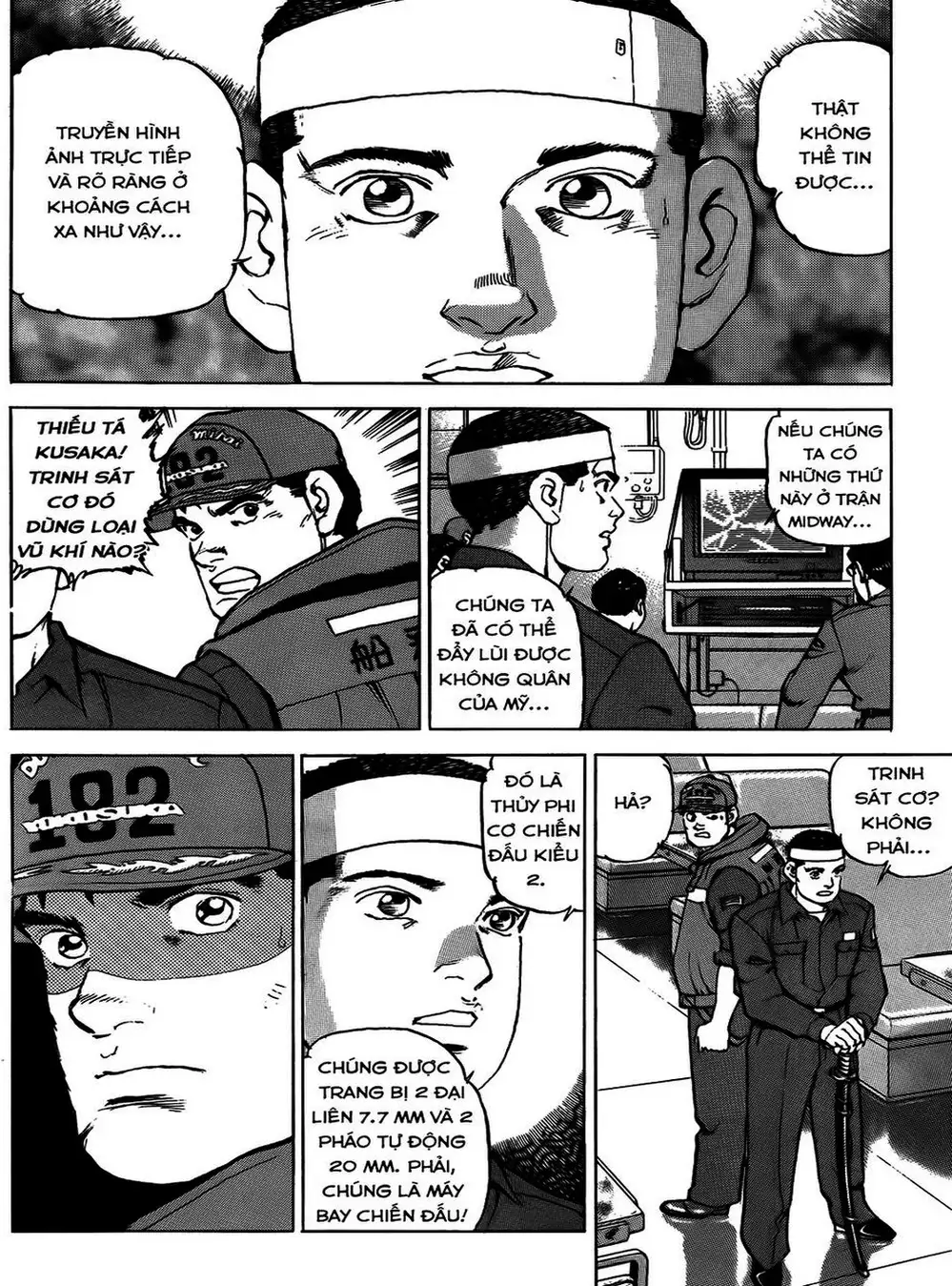 Truyện Tranh Con Diệc Đen - Zipang trang 4