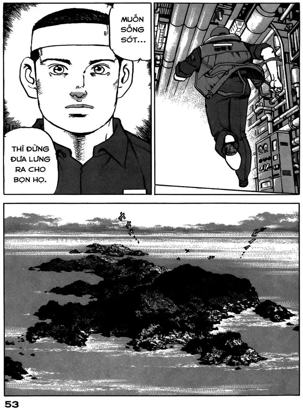 Truyện Tranh Con Diệc Đen - Zipang trang 4