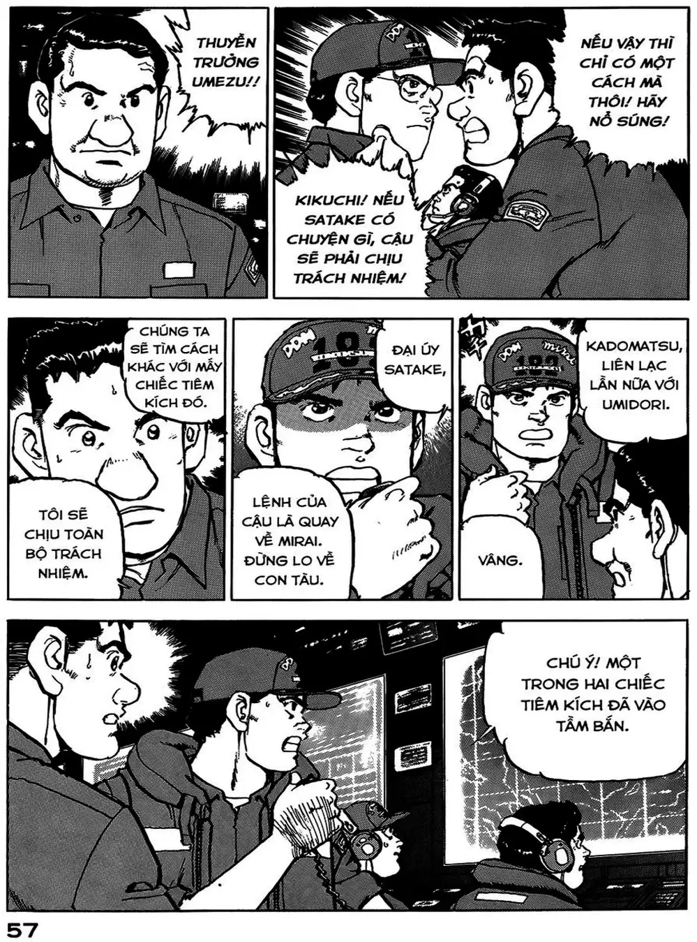 Truyện Tranh Con Diệc Đen - Zipang trang 4