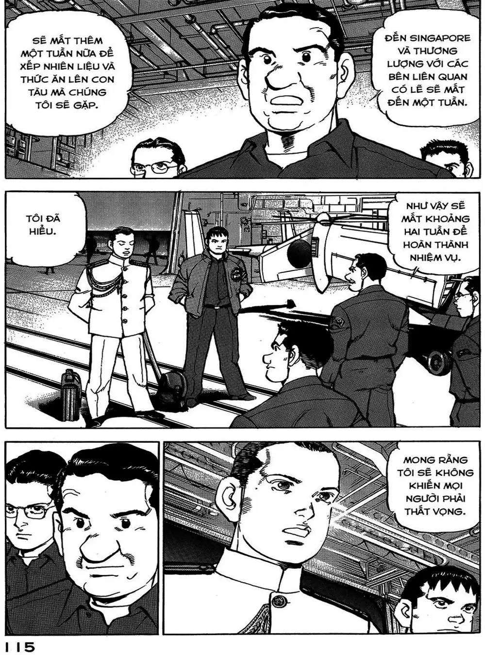 Truyện Tranh Con Diệc Đen - Zipang trang 4