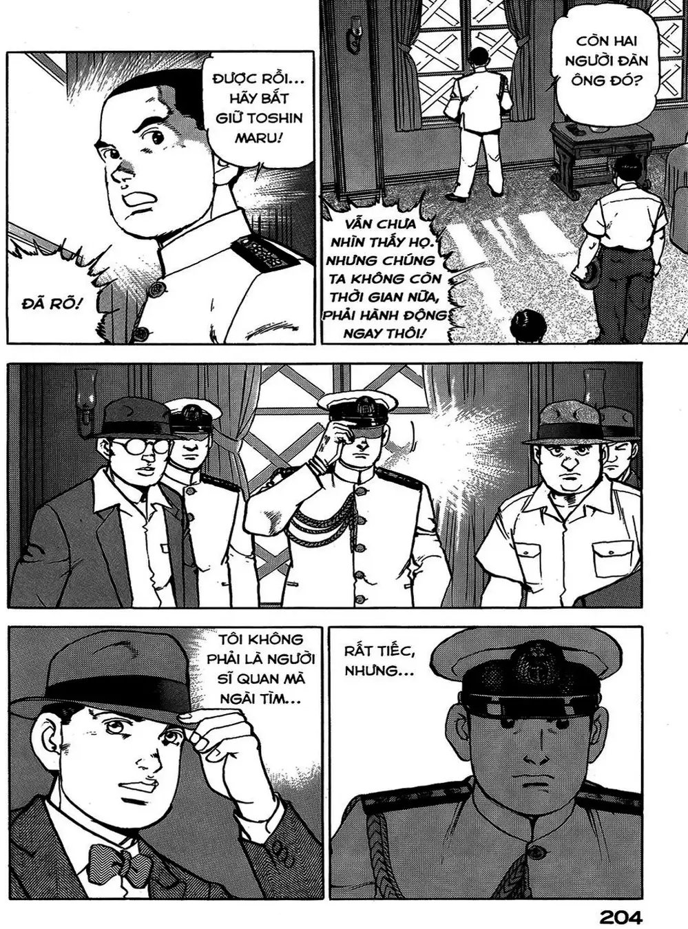 Truyện Tranh Con Diệc Đen - Zipang trang 4